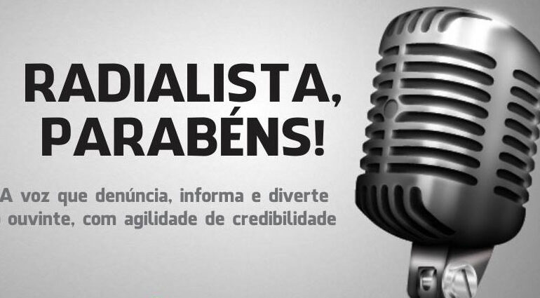 PRESIDENTE DA ACEEG FAZ HOMENAGEM A RADIALISTAS